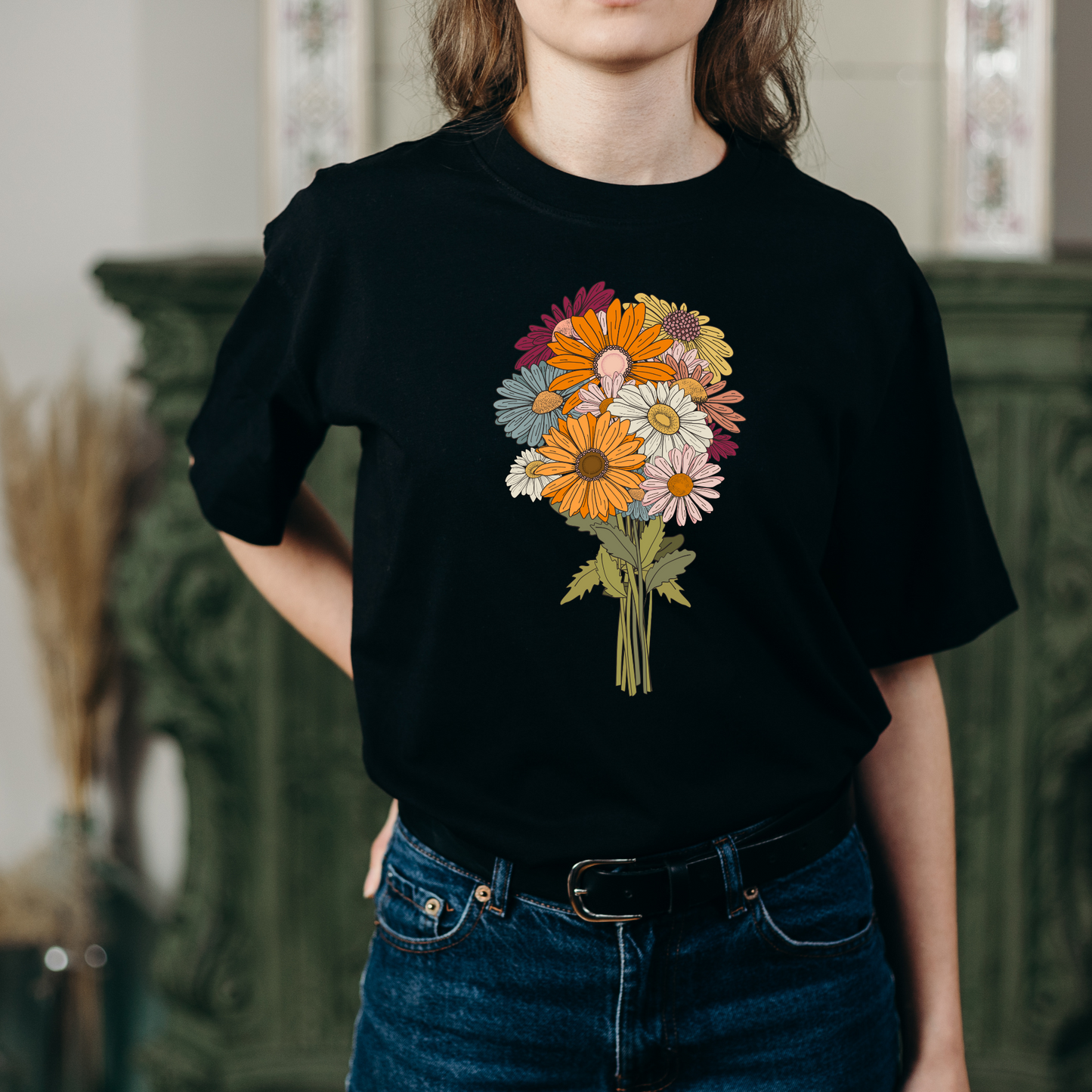 Bunch O' Boho Flowers T-shirt